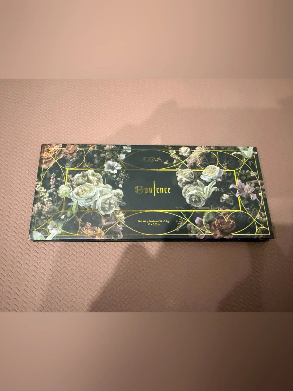 ZOEVA Opulence Eyeshadow Palette — Cream, Pink, Red, Orange, Brown, Blue, Gold